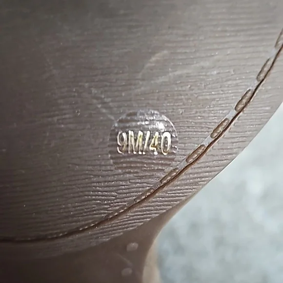 Lucky Brand Brown Sandal Heels Sz9 - Picture 3 of 4